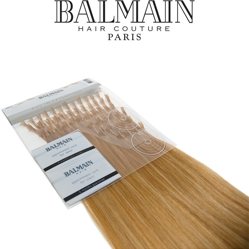 Balmain Extensions Valuepack HH 50 Stück 55cm L10 / 613 Super Light Blonde Natural Straight
