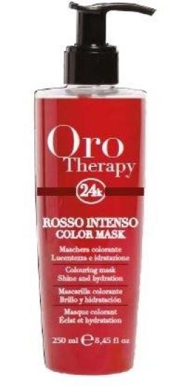 Fanola ORO PURO Therapy Color Mask rosso intenso 250 ml