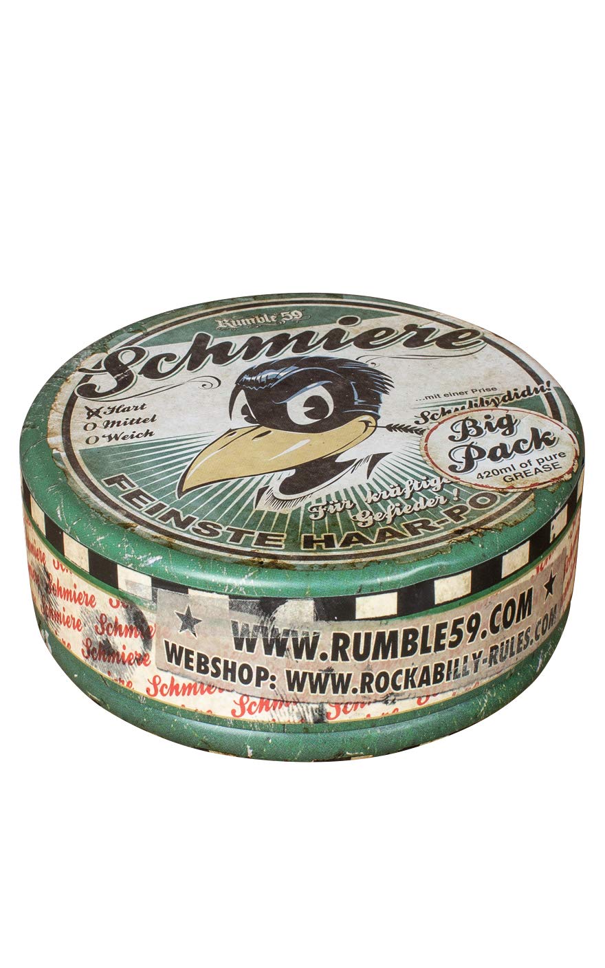 Rumble59 Schmiere Pomade Big Pack Härtegrad hart, 420ml