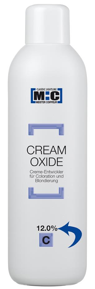 M:C Cream Oxide 12.0%  1000 ml Creme Entwickler